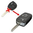 Coque pour clé télécommande à 2 boutons, Kit pliable, accessoires pour Suzuki Ignis Swift Grand Vitar, nouveauté 2020*QK2366-0