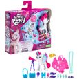 Figurine articulée My Little Pony Zipp Storm avec 16 accessoires - Magie des marques de beauté-0