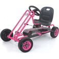 Voiture à Pédales - HAUCK - Rose Lightning - 4 roues - Pour Enfant de 4 ans et plus-0