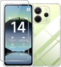 TPF PRODUCTS Coque pour Xiaomi Redmi Note 14 4G + Verre trempé - Etui Housse Transparent Vitre Protection Ecran Verre Trempé