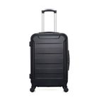 Valise Weekend ELBE-A 60 cm 4 Roues - noir - WAVE PARIS 60x36x26cm