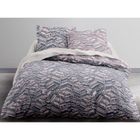 TODAY Parure de couette Microfibre 100% Polyester CRAZY TRIBAL FEATHER 220x240 cm - 1 housse de couette et 2 taies d'oreiller