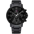 Montre Bracelet - TOMMY HILFIGER - DORRJ - Cadran Noir - Acier Inoxydable - Multifonction