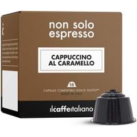 48 Capsules compatibles Nescafè Dolce Gusto Cappuccino au Caramel - Il Caffè Italiano