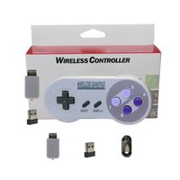 Contrôleur sans fil pour Super Nintendo Classic MINI - Violet