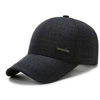CASQUETTE Homme - Chapeau de soleil tout-aller décontracté confortable - noir CC™