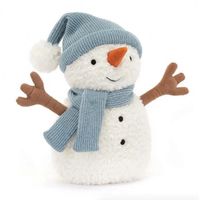 Peluche - JELLYCAT - Sammie the Snowman - Blanc - 22 X 13 CM - Enfant - Intérieur