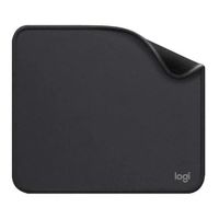 Tapis de souris - Logitech - Série Studio - Glissement facile - Noir
