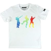 Fortnite T-shirt pour garçon motif couleur fond blanc 16 ans