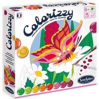 Peinture colorizzy - Sentosphère - Les papillons - Kit enfant - Eco-conçu