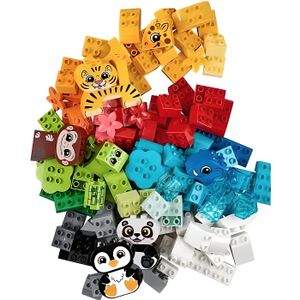 ASSEMBLAGE CONSTRUCTION LEGO(r) DUPLO(r) Classic - 10934 - Les animaux créatifs - 175 pièces