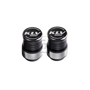KIT CARROSSERIE Argent - Couvercle de Valve de pneu de roue, accessoires de jante de moto pour Kawasaki KLV1000 KLV 1000