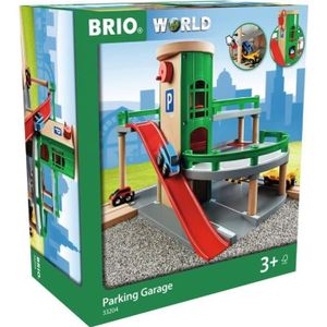 CIRCUIT Brio World Garage Rail / Route - 3 niveaux - Acces
