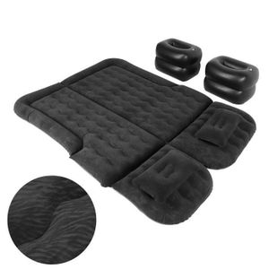 Matelas Gonflable Voiture SUV Épais – Lit De Camping Pour Coffre Ou Siège Arrière Avec Pompe 12V, Noir, Charge Max 250 Kg