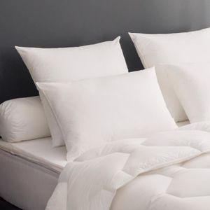 DODO Lot de 2 oreillers Total Protect 65x65 cm blanc - Zoma