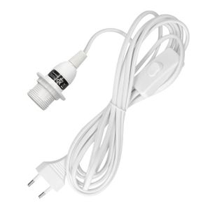 Gris Câble Clips Double et Terre avec vis pour Standard au Royaume-Uni Câble UK Vendeur