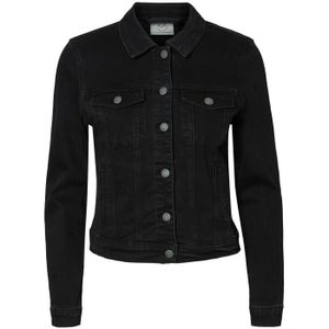 Veste en jean noir pas cher Clearance