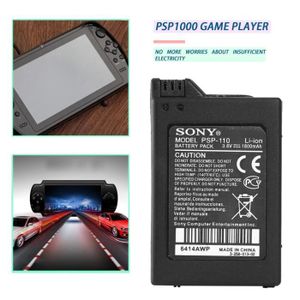 BATTERIE 1800mAh Batterie d'origine Batterie li-ion Officiel Authentique Pour OEM PSP 1001 Sony 1000 PSP-110