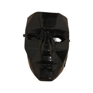 MASQUE - DÉCOR VISAGE Masque déguisement SQUID GAME - Chef - Noir - Adulte - Mixte - 2 ans de garantie