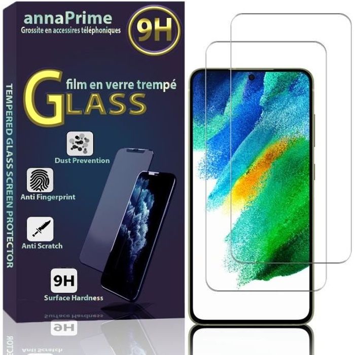 Samsung Galaxy S21 Fe 5g Vitre Protection Écran Noir à Prix Carrefour