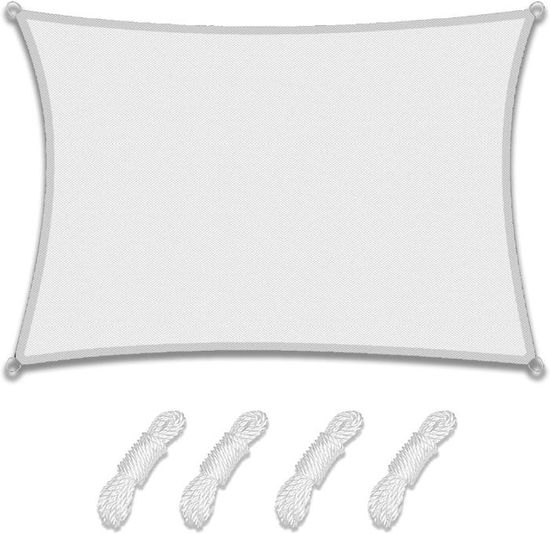 Voile D'Ombrage Anti-UV 45x600 Cm Kaki - Tissu Polyester Résistant Avec Oeillets, Protection Solaire Parfaite Pour Terrasse, Jardin Et Piscine