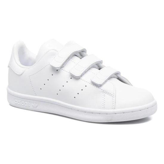 Adidas stan smith à scratch taille 37 1/3 blanc BLANC ...