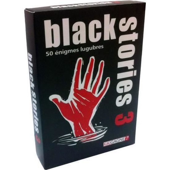 Black Stories 3 VF - Black Stories - 50 nouvelles énigmes obscures - Adulte - Homme