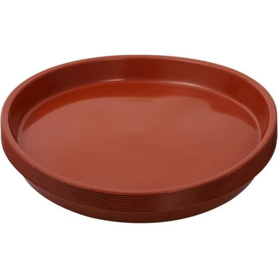 10 Soucoupes Carrées Transparentes Pour Pots De Fleurs - 15,5x15,5 Cm - Protection Contre Les Fuites D'eau