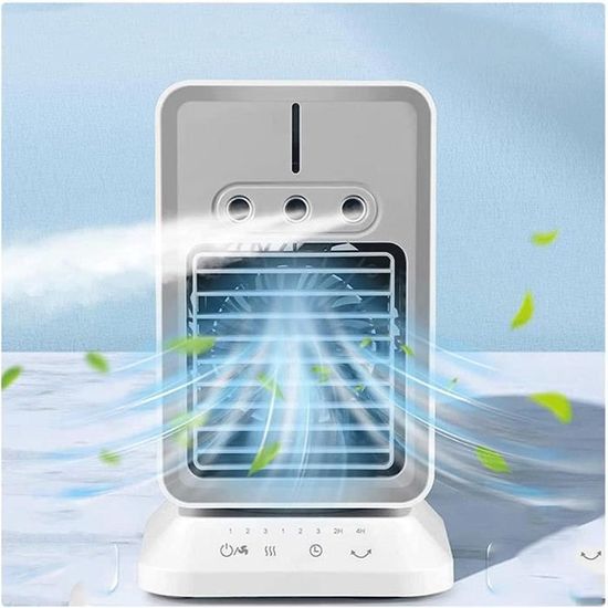 Climatiseur Portables Usb 3 Vitesses Climatiseur Mobile Chambre 
