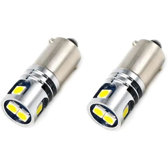 BA9S 233 T4W Xenon Weiß Seitenlicht LED Auto Glühbirnen