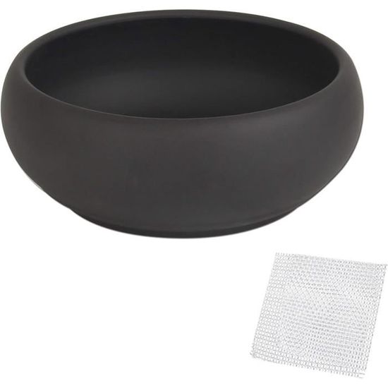 Pot De Fleurs Rond En Céramique Blanc - Déco Maison élégante, Pour Compositions Florales - 7