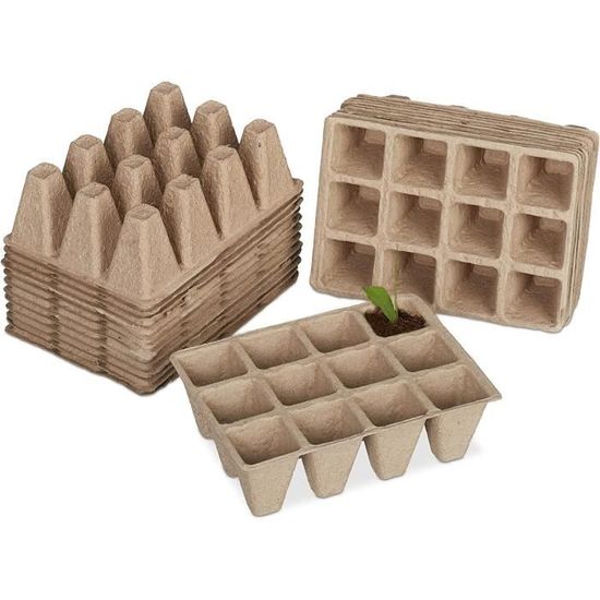 240 Sacs De Semis Biodégradables TAGOQUEN – Non Tissé, Blanc – 3 Tailles (4x7cm, 9x13cm, 7x12cm) – Pour Plantes, Légumes, Fleurs – Transplantation Facile