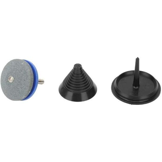 Lot De 4 Aiguiseurs De Lame Pour Tondeuse à Gazon - À Fixer Sur Perceuse - Corindon Double Face - Pour Outils De Jardin