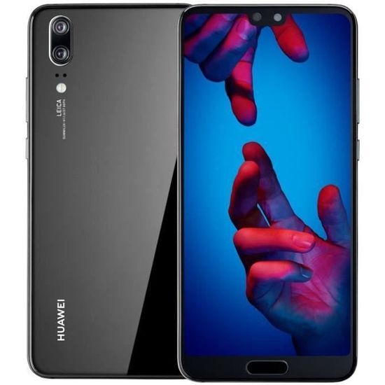 Huawei P20 EML-L29 Double Sim 128Go Noir - Cdiscount Téléphonie