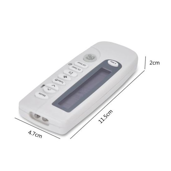 Télécommande Universelle Ventilateur De Bureau - Remplacement Facile Et Ergonomique