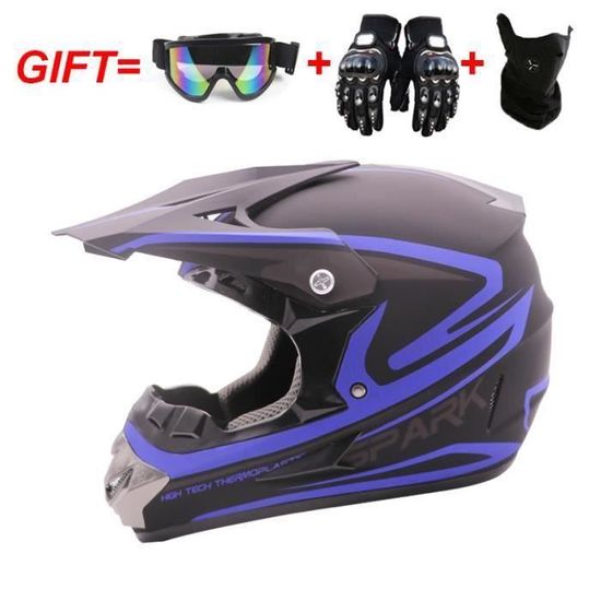 ILM Z705 Casque de moto tout-terrain pour enfants, pour motocross, BMX, hors route, karting, certifié DOT ECE, Hip-hop, taille M
