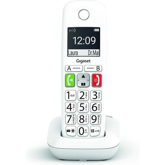Alcatel XL785 Teléfono DECT/analógico Identificador De Llamadas Blanco