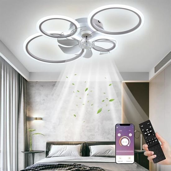Ventilateur Plafond Lumineux Alo Faro 33719DC - 01 Luminaire