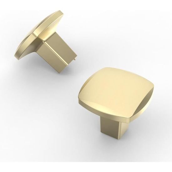 Franklin Brass Parow - Lot De 10 Boutons D'armoire En Bronze Champagne