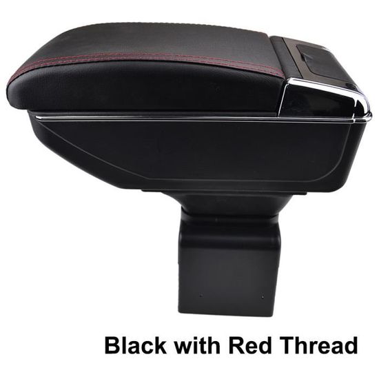 HPZPRPCEW Accoudoir Intérieur De Voiture USB pour Peugeot 307 Boîte De Rangement De Pièces Intérieures De Voiture Boîte De Rangement De Pièces De Rénovation(A1 Noir Rouge sans USB HPZPRPCEW Accoudoir Intérieur De Voiture USB pour Peugeot 307 Boîte De Rangement De Pièces Intérieures De Voiture Boîte De Rangement De Pièces De Rénovation(A1 Noir Rouge sans USB