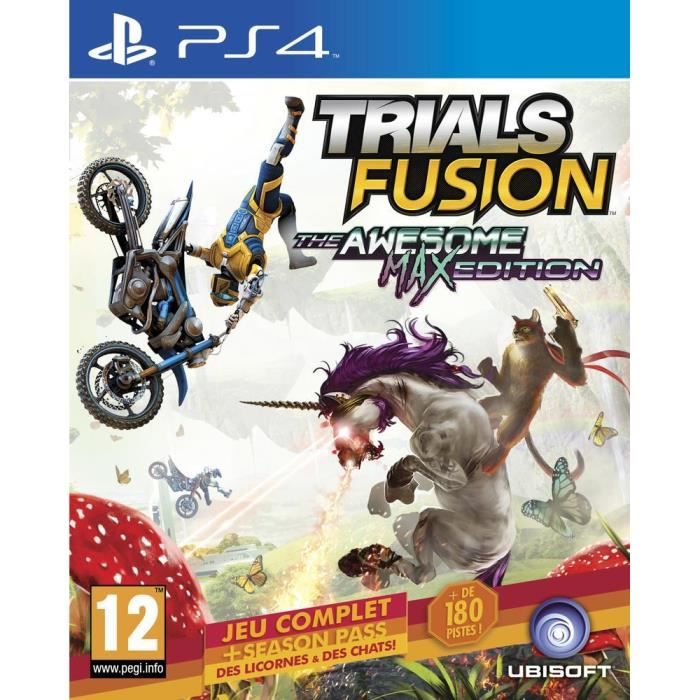 Trials Fusion Edition The Awesome Max Jeu PS4
