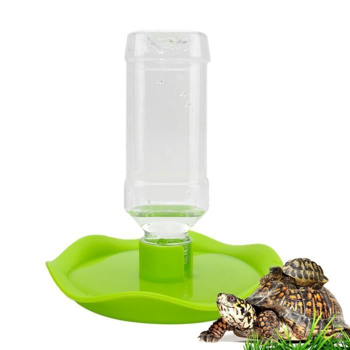SENZEAL Distributeur d'eau Automatique en ABS - Bol d’eau - Reptile/Animaux de Compagnie - Vert