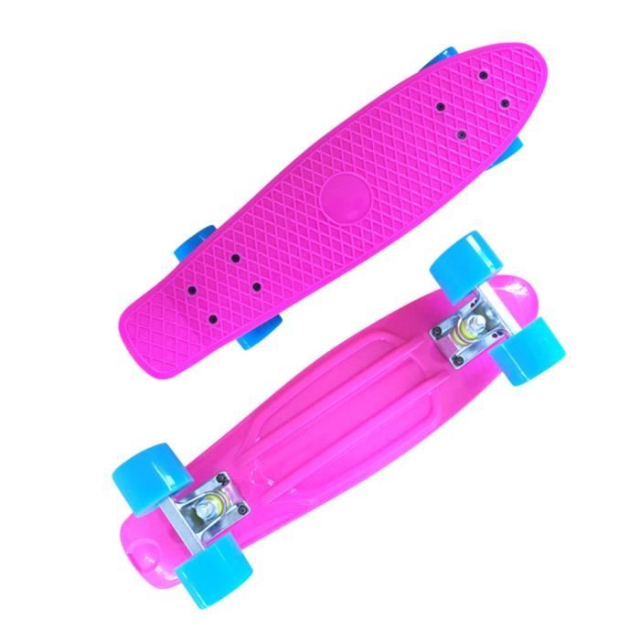 Planches à roulettes de poisson complètes pour les débutants Kick Skate Board pour garçons filles enfants PACK PRODUITS DE FITNESS