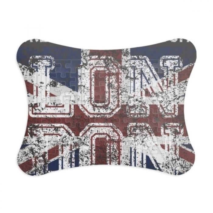 london, uk - angleterre l'union jack pavillon markion schéma document cadre puzzle game de décoration d'intérieur cartes cadeaux
