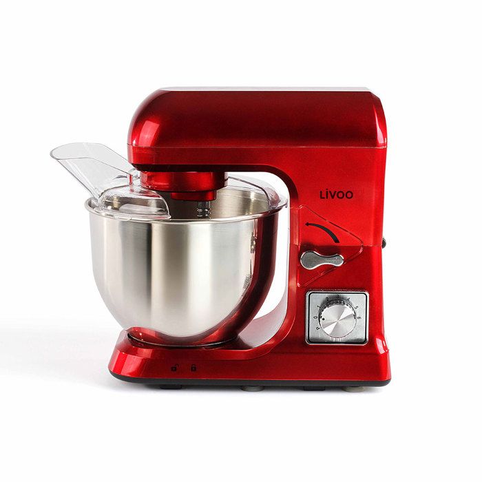 LIVOO - Robot pâtissier rouge - DOP190R