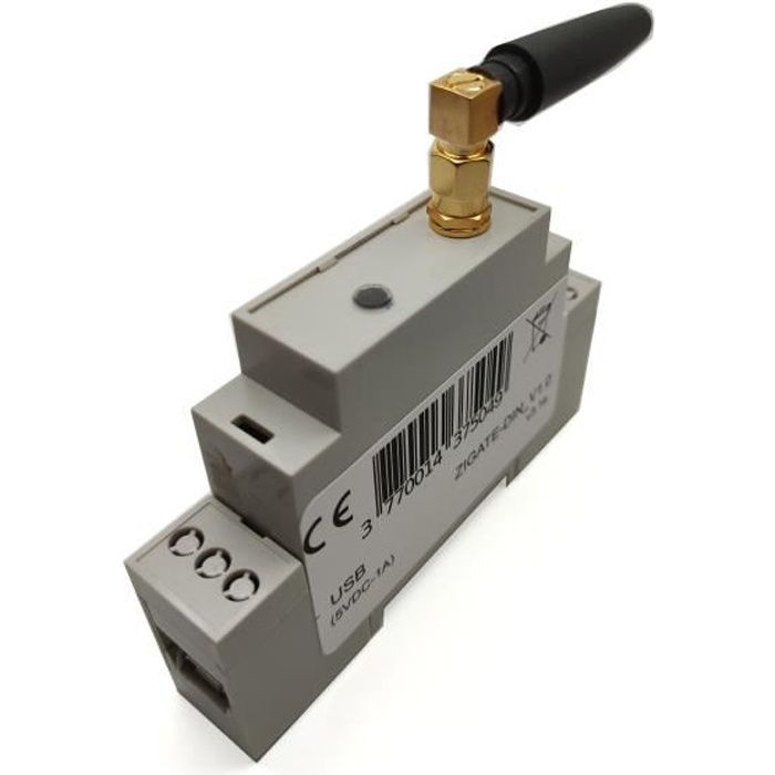 Passerelle Zigate USB format rail DIN avec ZigBee - Zigate