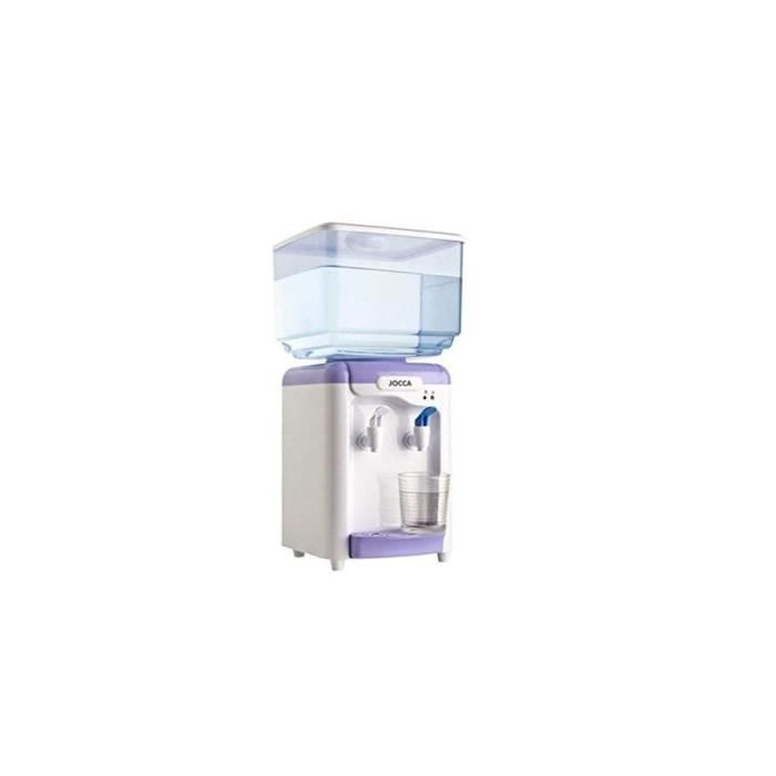 Jocca Distributeur d'eau avec Réservoir, Blanc/Violet, 24.5 x 23 x 34 cm