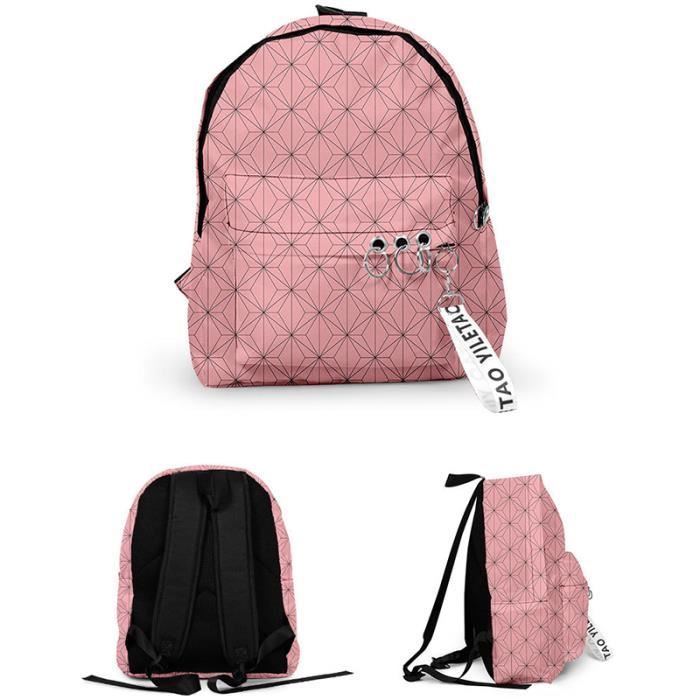 Sac à dos de tueur de démons, sac à dos décontracté de tueur de démons, sac d'école de lame de tueur de démons
