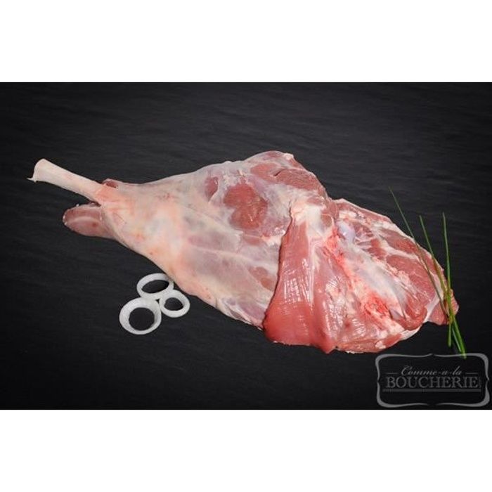 Gigot raccourci préparé - 1 pièce de 2kg