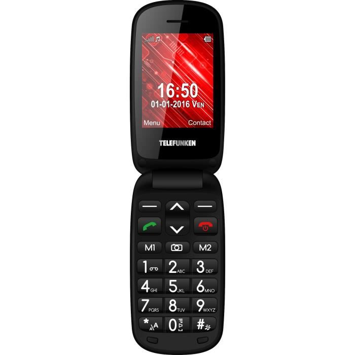 Telefunken - Mobile IZY TM350 3G Rouge.
